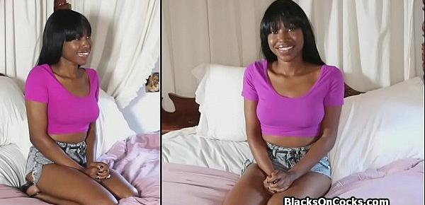  Ebony newcomer rides bwc with a big smile